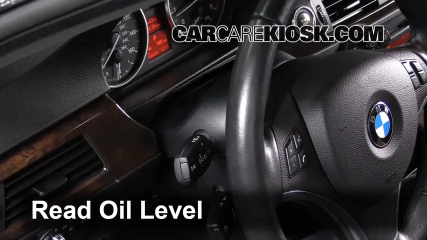 2011 BMW 328i xDrive 3.0L 6 Cyl. Coupe (2 Door) Oil Check Oil Level